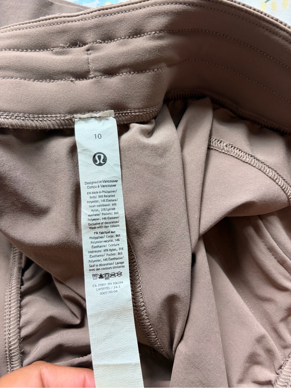 Lululemon Swift Mid-Rise Wide-Leg Pant — Taupetastic 10 - Picture 7 of 7